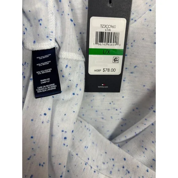 Tommy Hilfiger Multicolor V-Neck Swim Dress Cover up Drawstring Size L/XL NWT's. - Picture 7 of 8